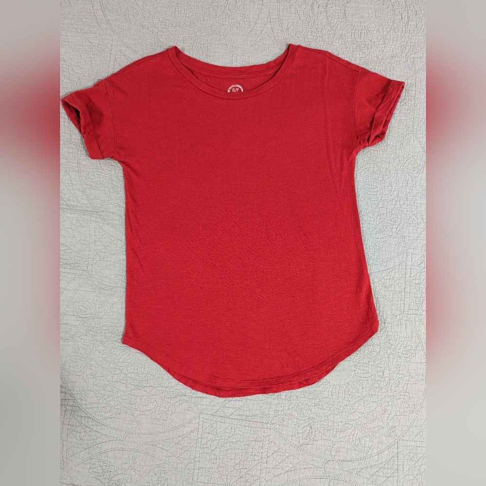 Maurices 24/7 Roll Sleeve Tee